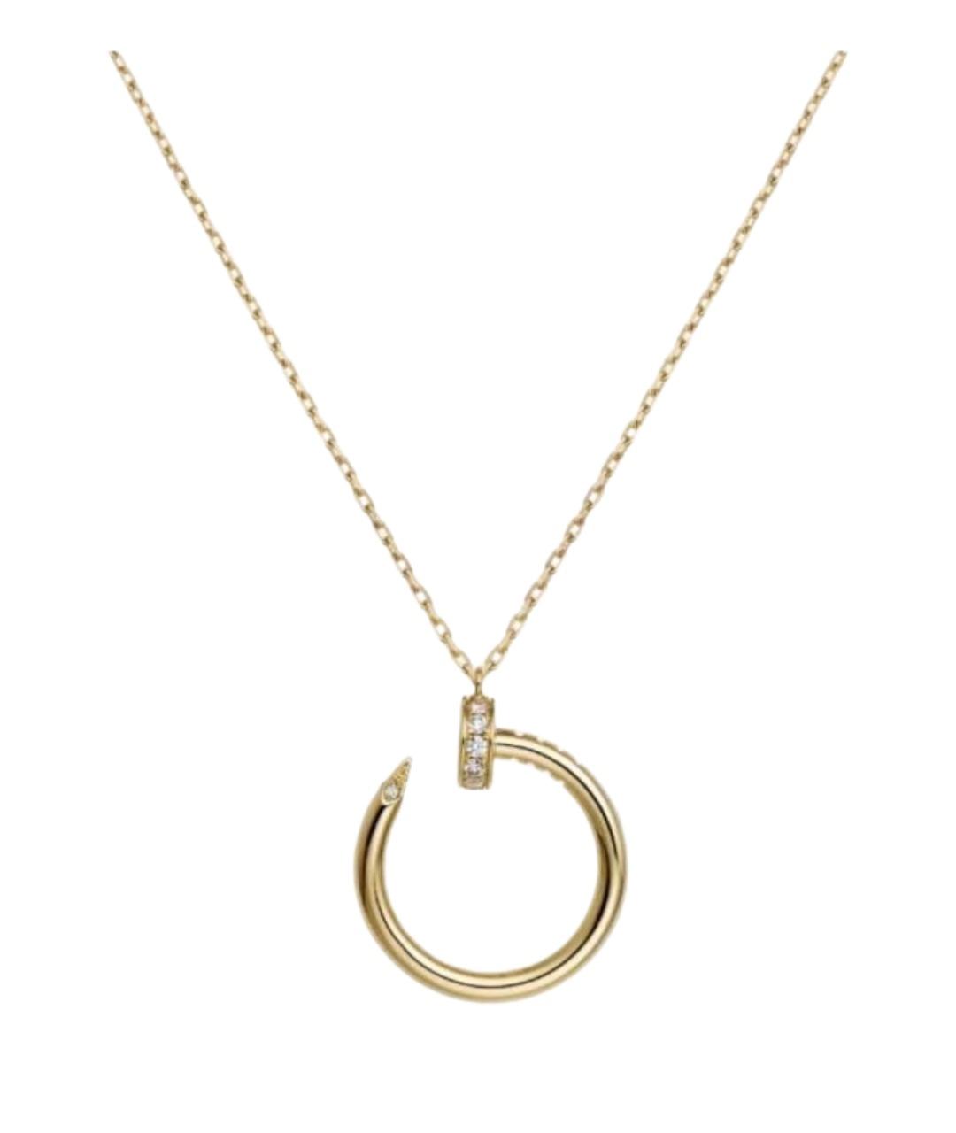 CARTIER Золотое колье из желтого золота, фото 1