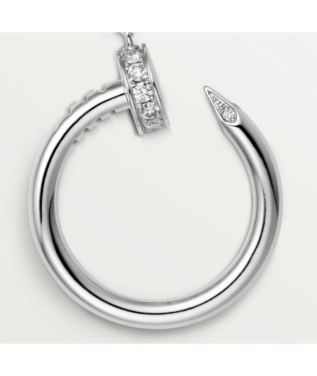 CARTIER Серебряная цепочка из белого золота, фото 3