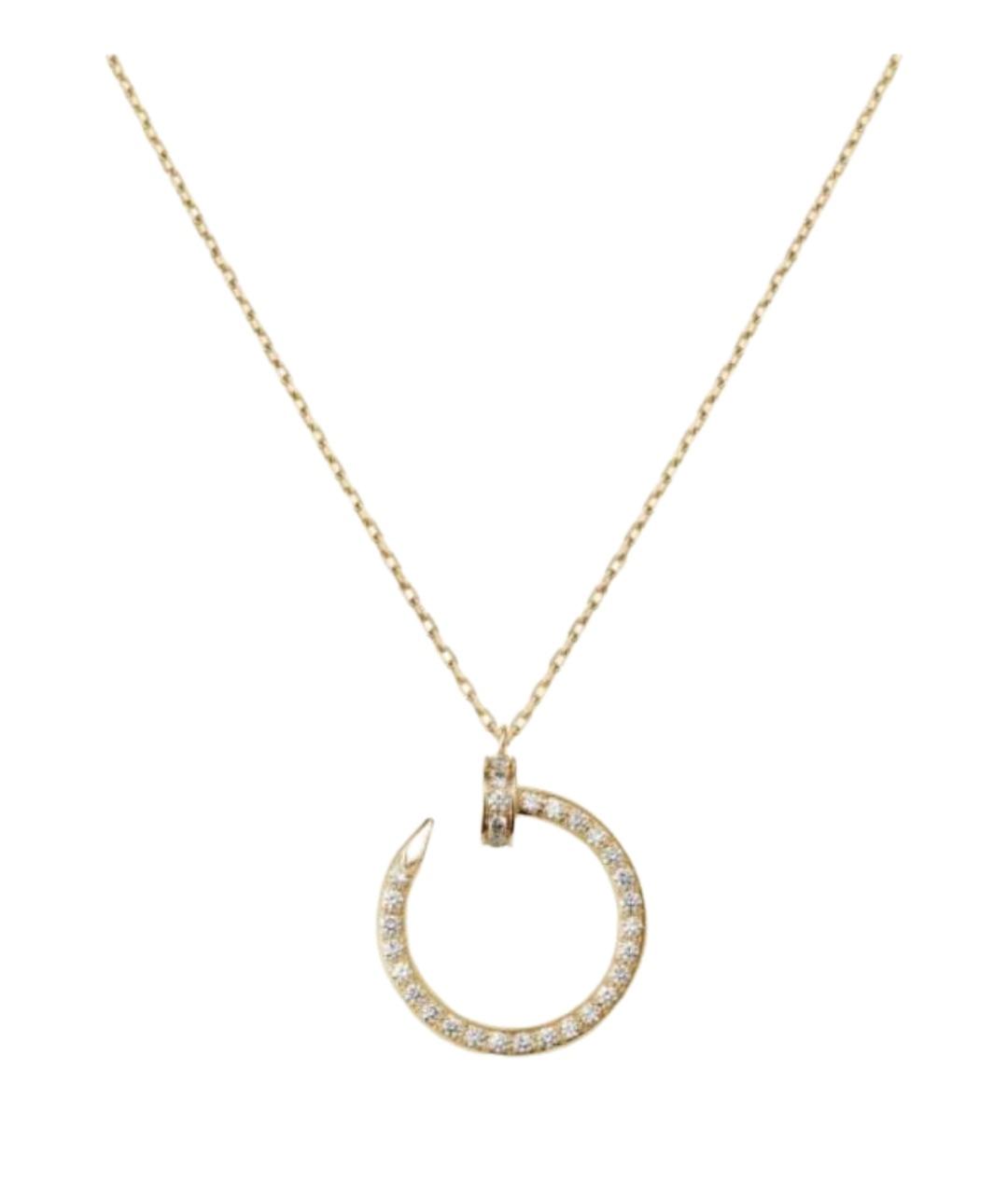 CARTIER Золотая подвеска из желтого золота, фото 1