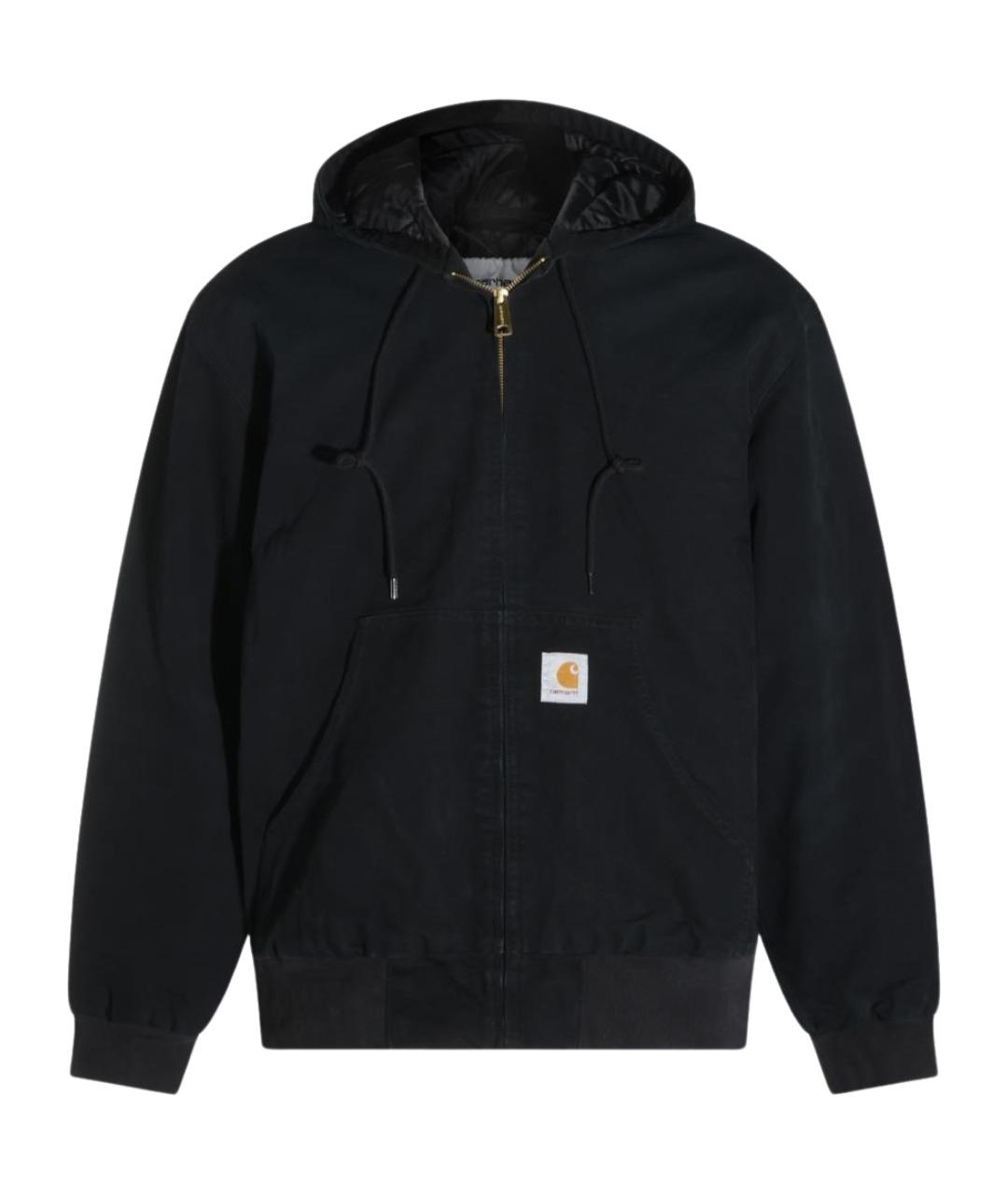 CARHARTT WIP Черная хлопковая куртка, фото 1