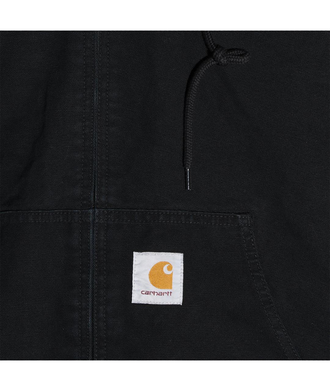 CARHARTT WIP Черная хлопковая куртка, фото 3