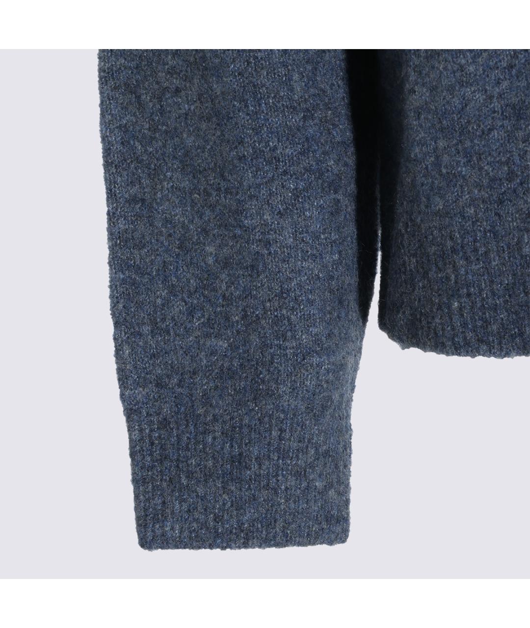 CARHARTT WIP Синий шерстяной джемпер / свитер, фото 4