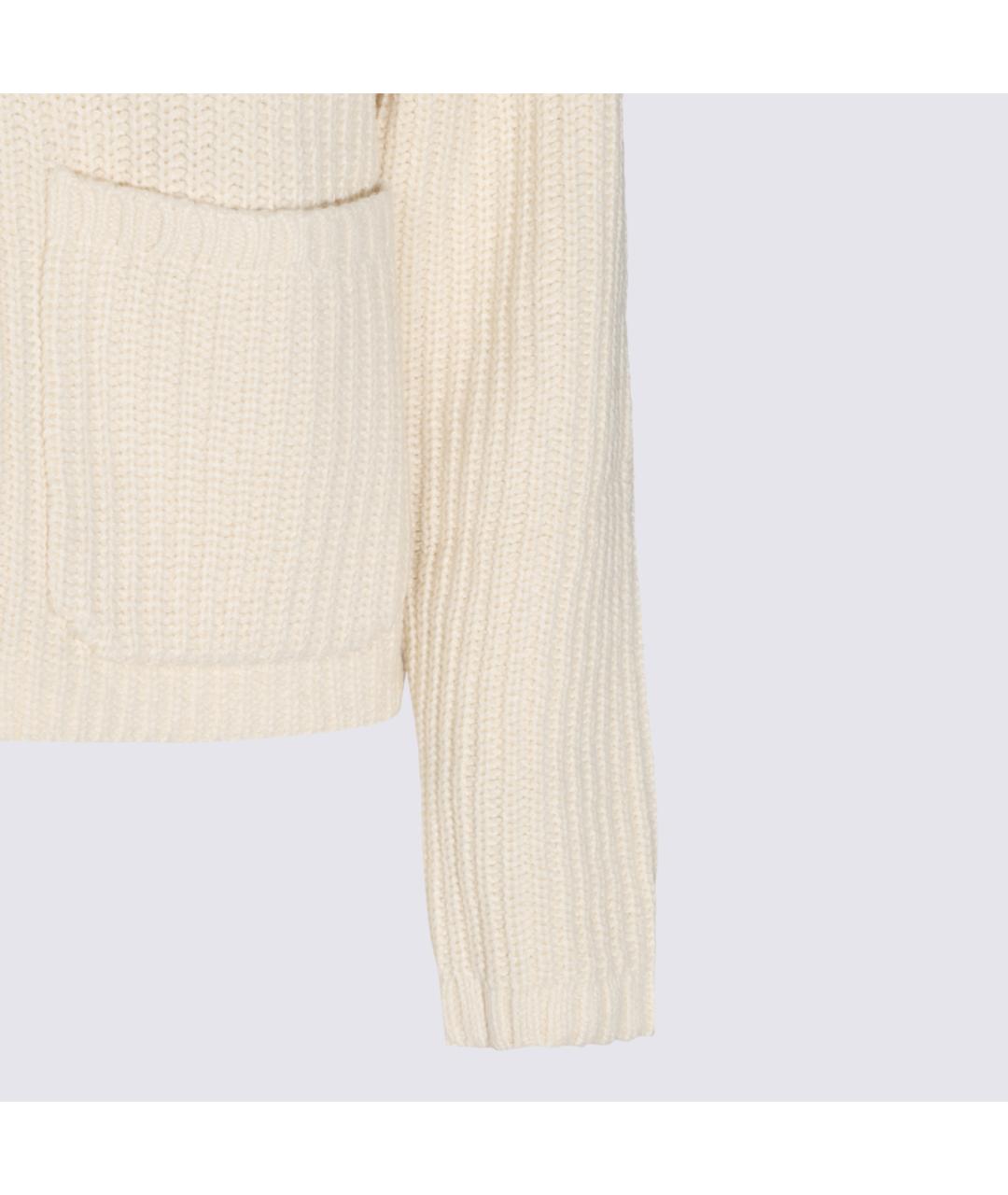CARHARTT WIP Бежевый шерстяной кардиган, фото 4