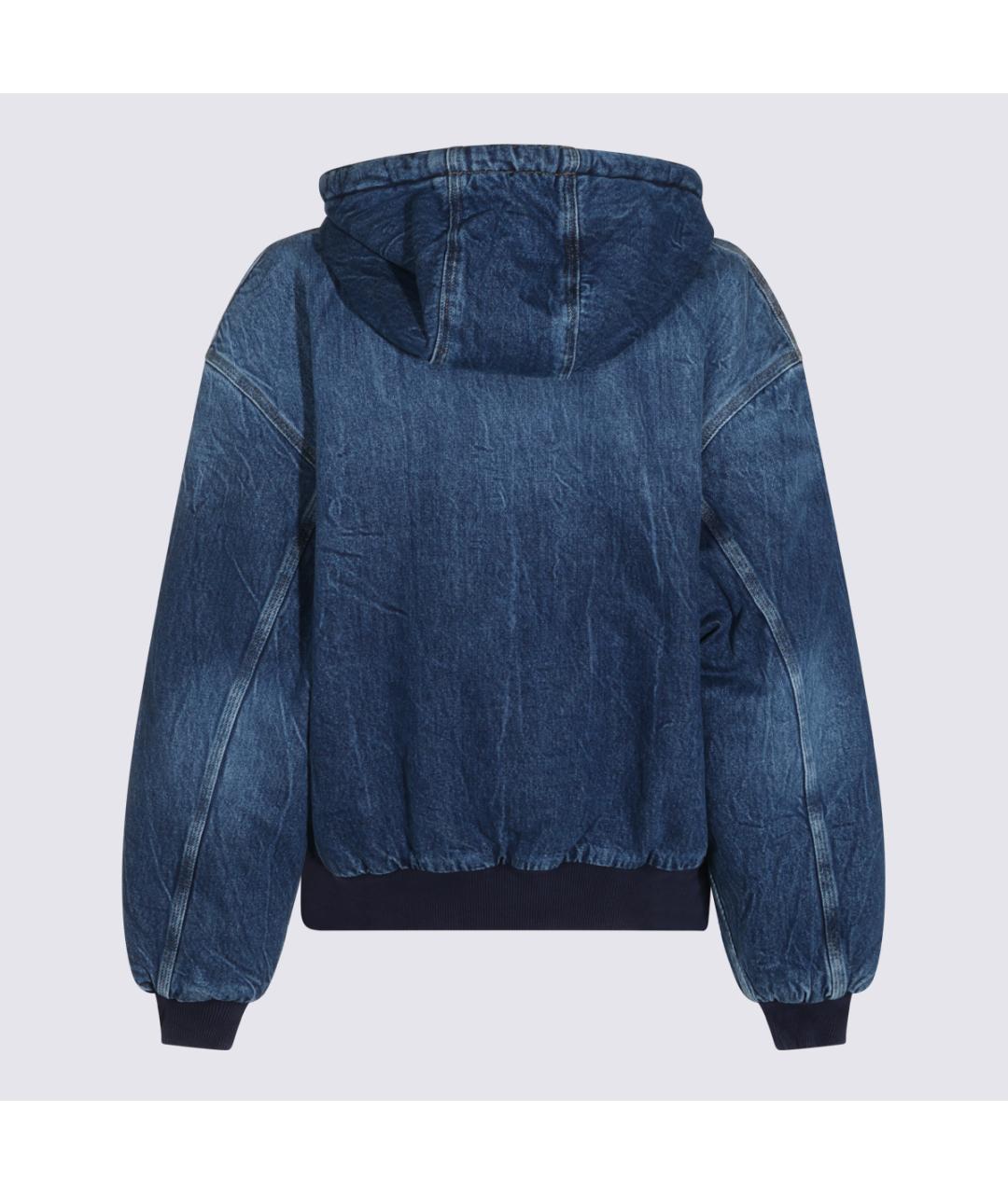 CARHARTT WIP Синяя хлопковая куртка, фото 2
