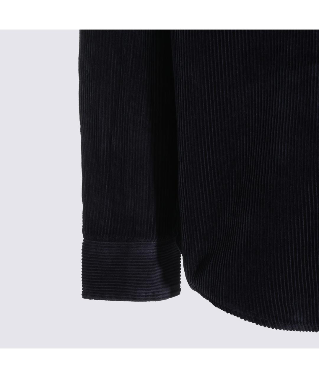 CARHARTT WIP Темно-синяя хлопковая кэжуал рубашка, фото 4