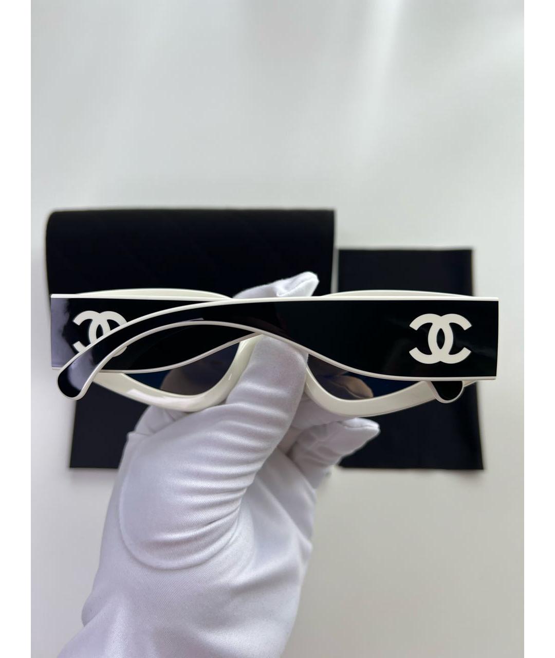 CHANEL Мульти пластиковые солнцезащитные очки, фото 3