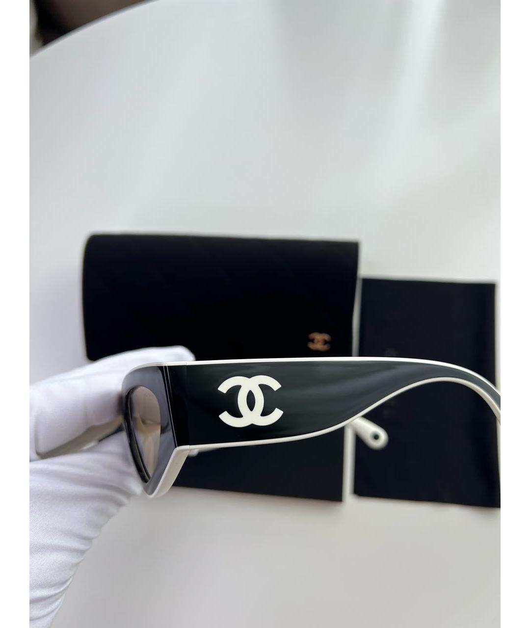 CHANEL Мульти пластиковые солнцезащитные очки, фото 5