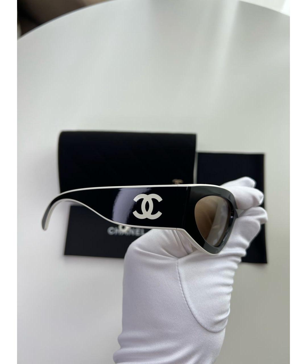 CHANEL Мульти пластиковые солнцезащитные очки, фото 4