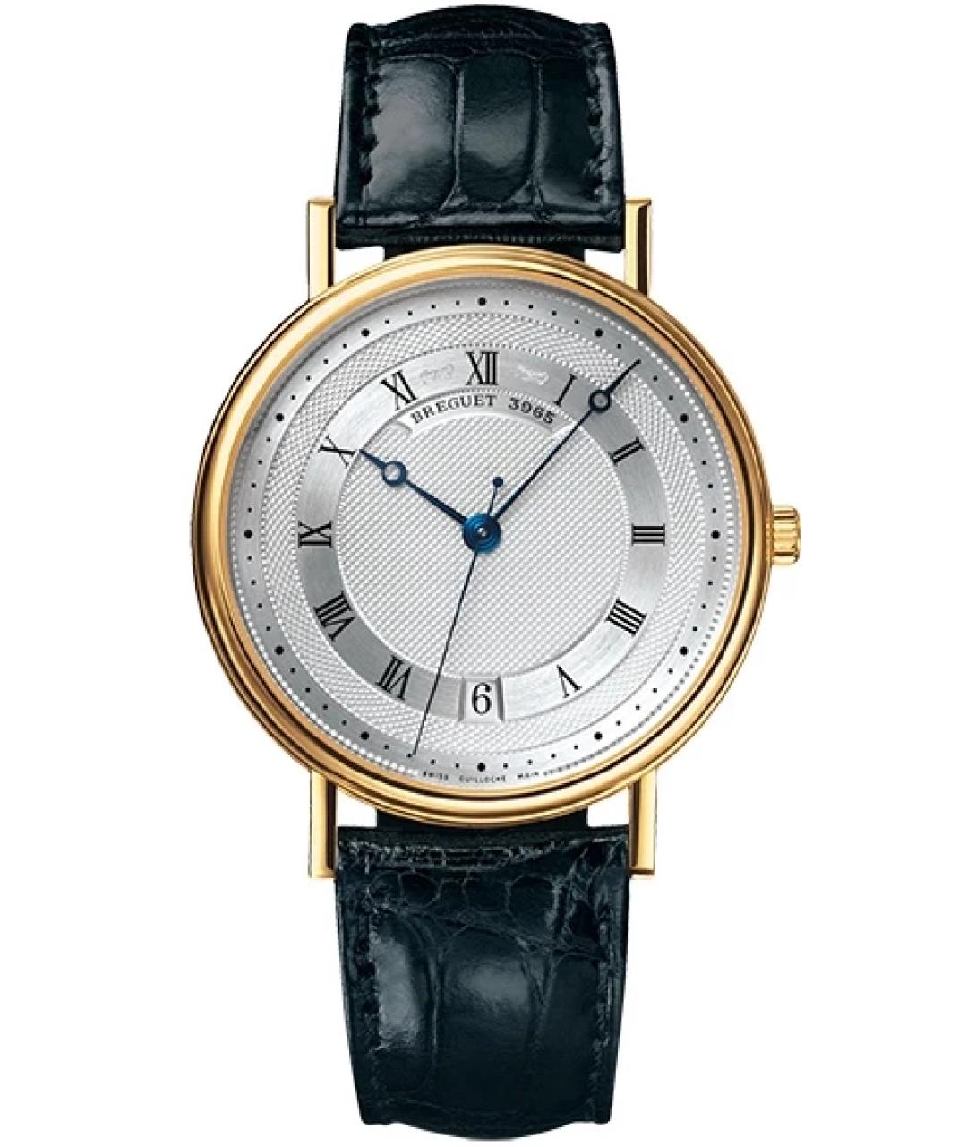 Breguet Серые часы из желтого золота, фото 1