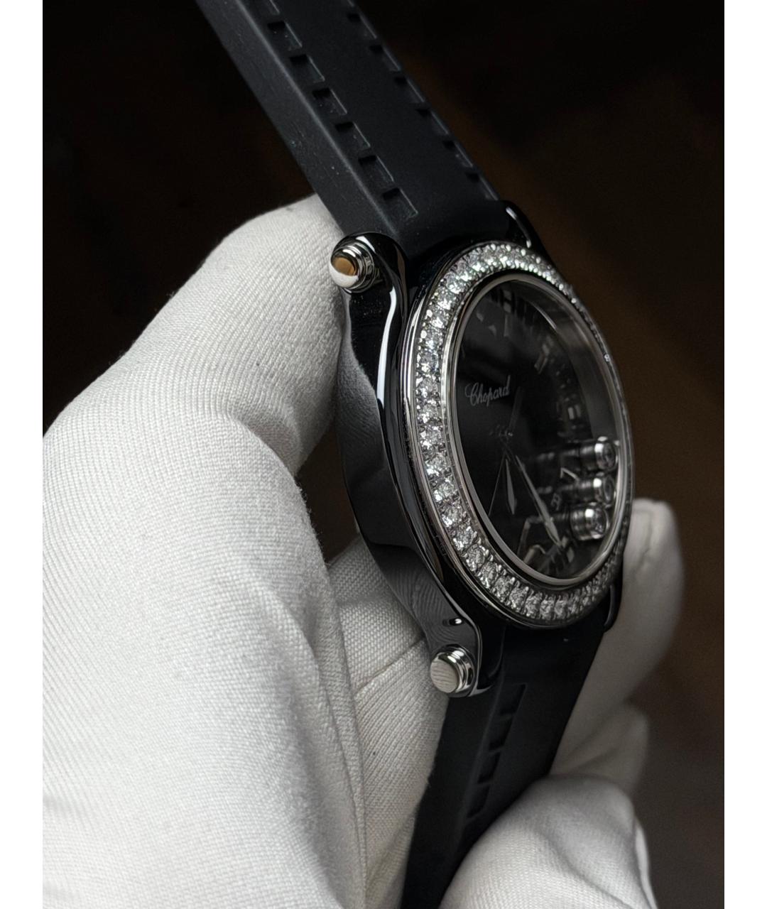 CHOPARD Черные часы, фото 5