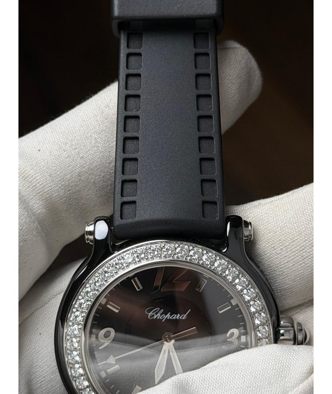 CHOPARD Черные часы, фото 7