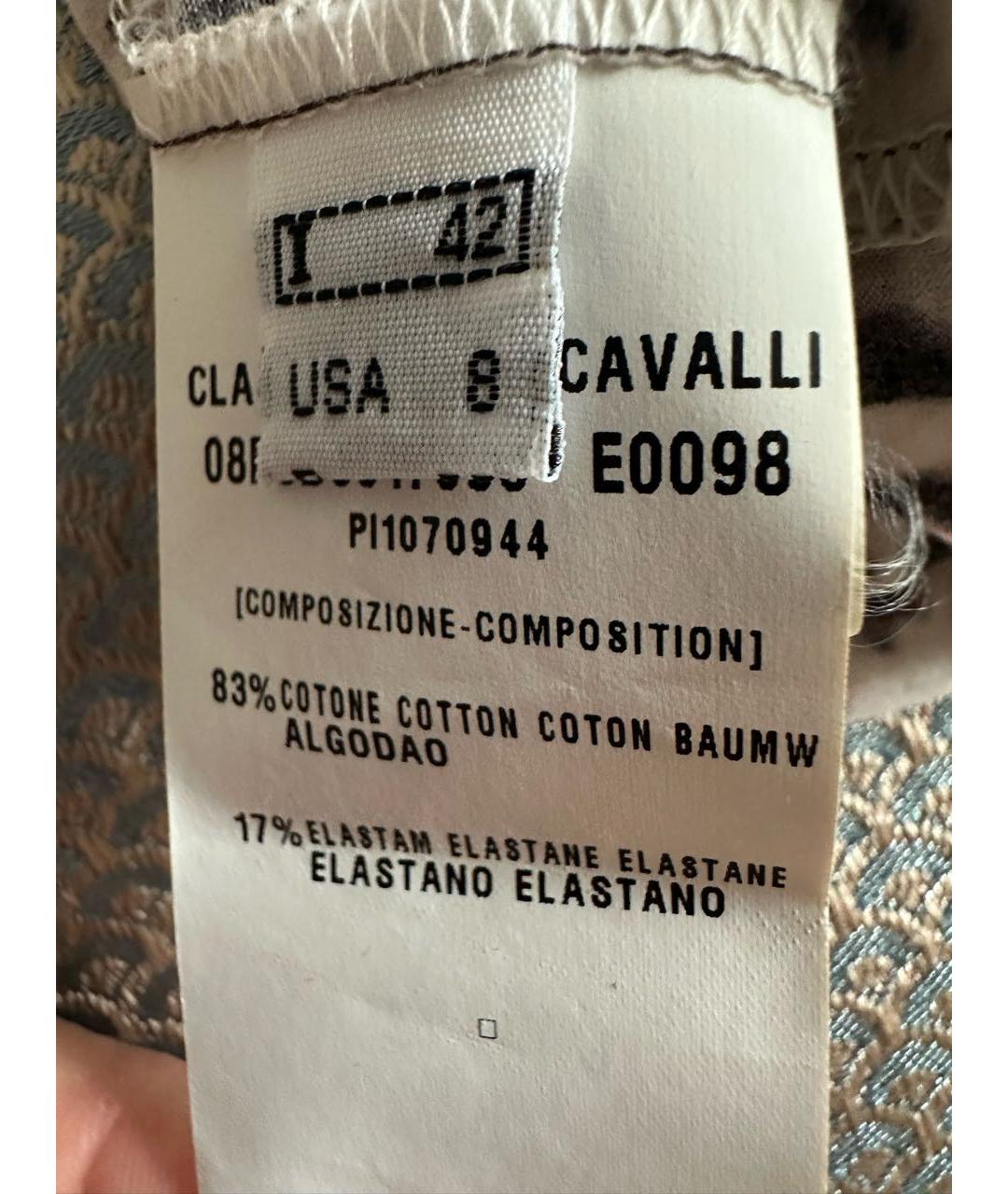 ROBERTO CAVALLI Хлопковая майка, фото 4
