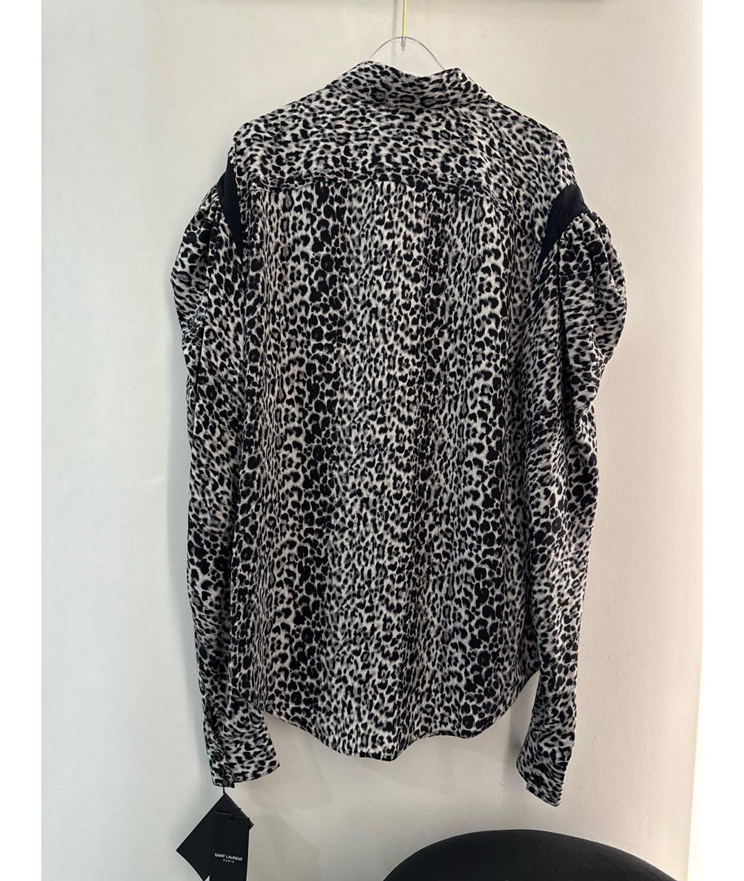 SAINT LAURENT Шелковая блузы, фото 2