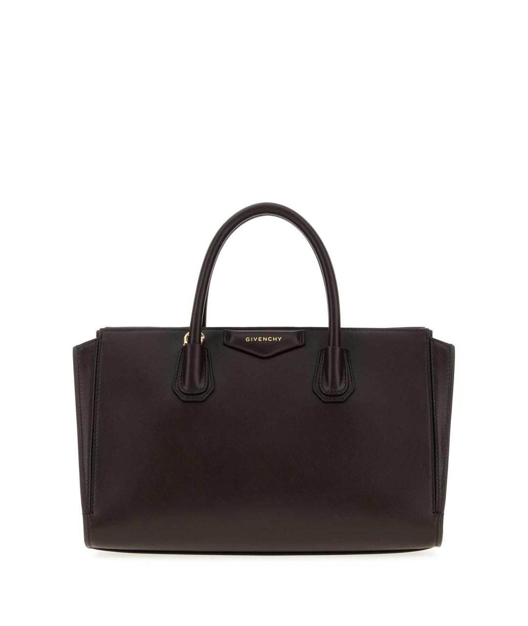 GIVENCHY Коричневая кожаная сумка тоут, фото 1