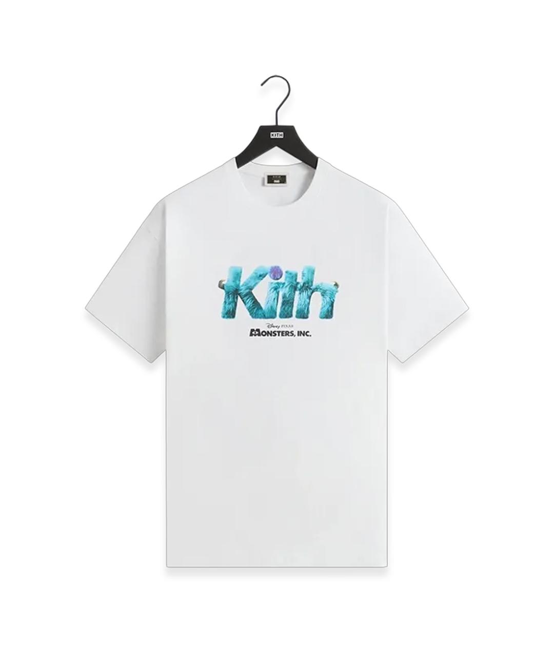KITH Белая хлопковая футболка, фото 6