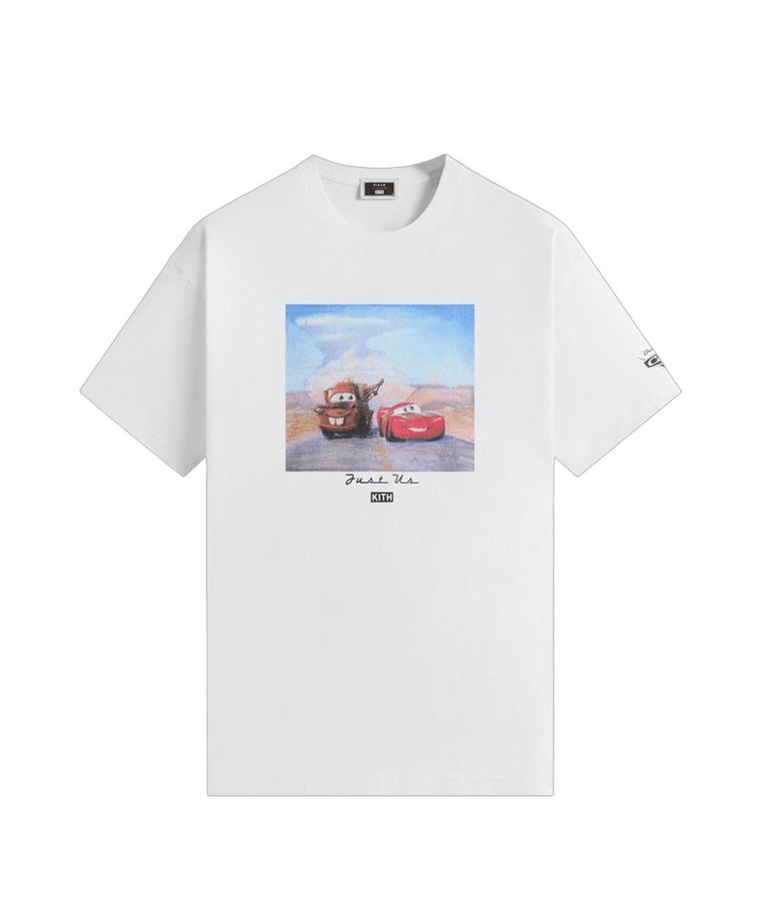 KITH Белая хлопковая футболка, фото 1