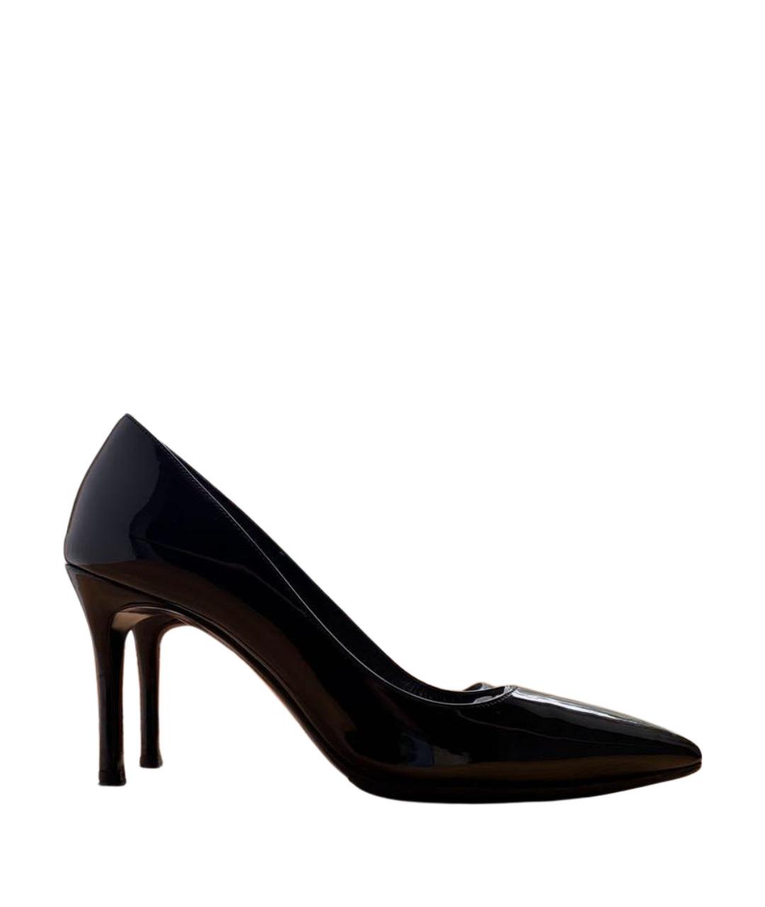 PRADA Черные туфли из лакированной кожи, фото 1