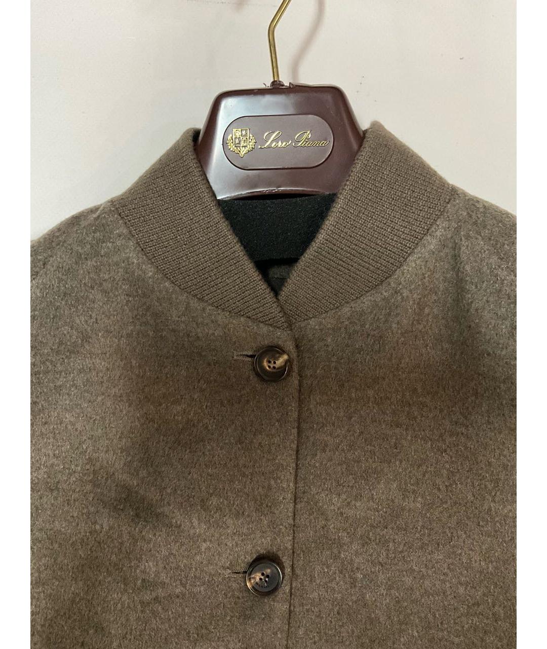 LORO PIANA Бежевая кашемировая куртка, фото 6