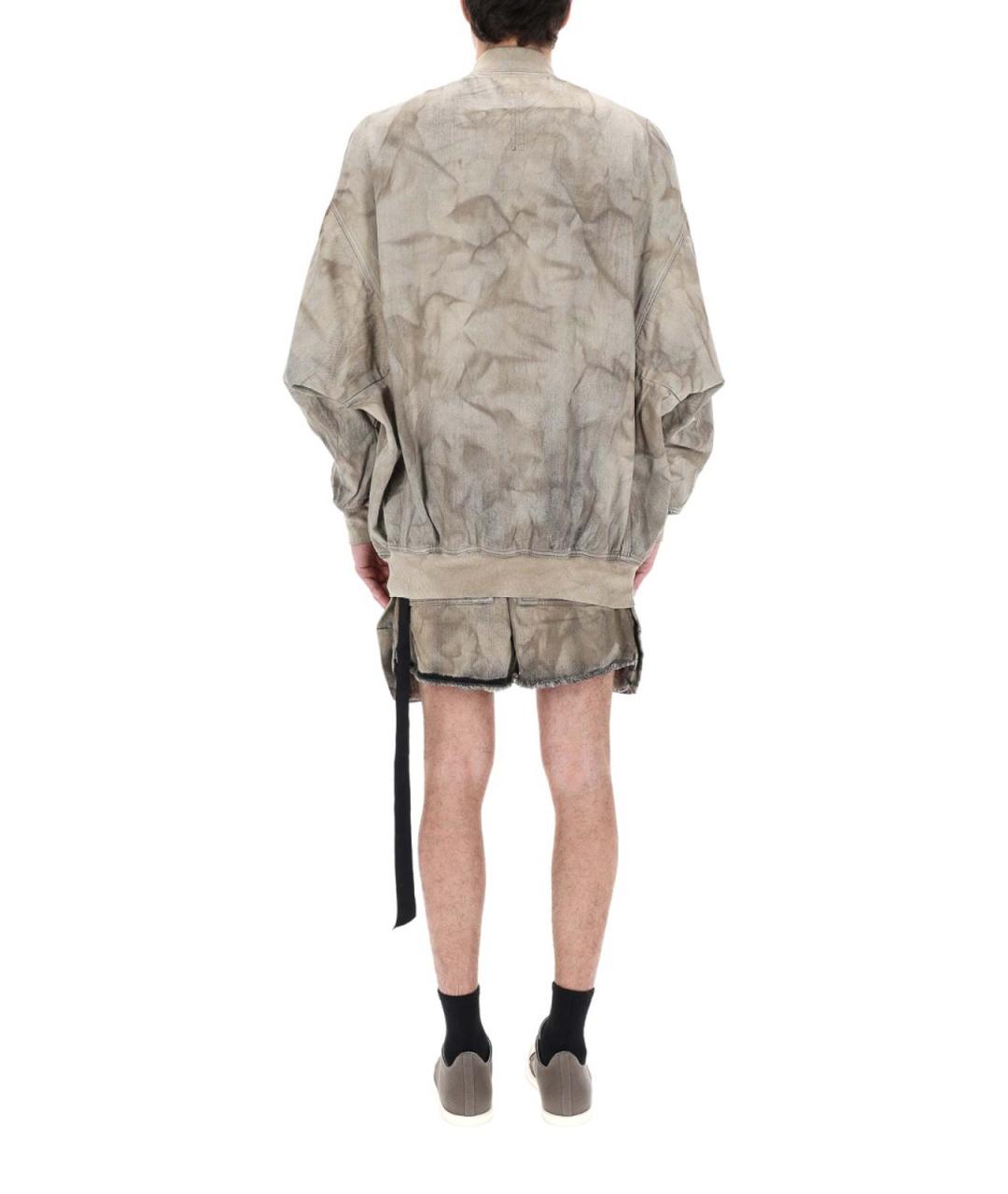 RICK OWENS Бежевая хлопковая куртка, фото 5