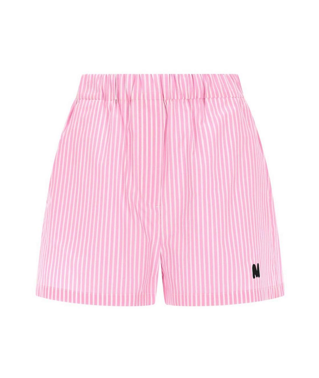 MSGM Розовые хлопковые шорты, фото 1