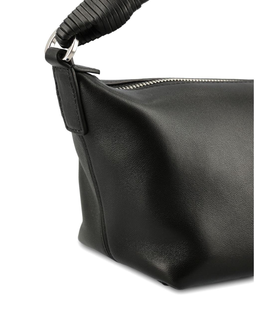 LOEWE Черная кожаная сумка через плечо, фото 3
