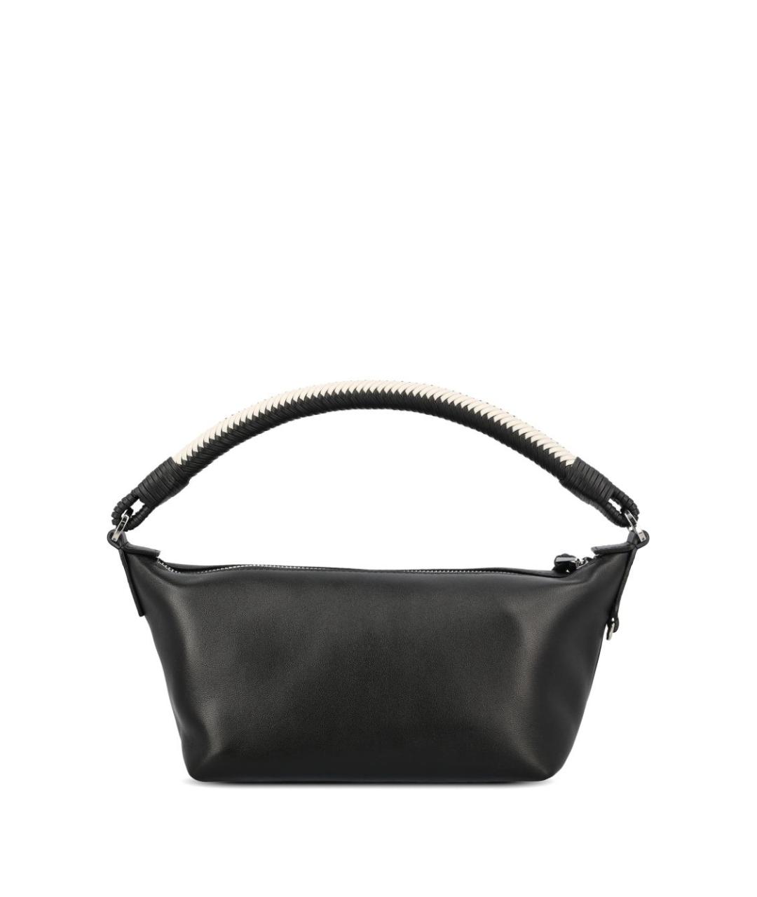 LOEWE Черная кожаная сумка через плечо, фото 4
