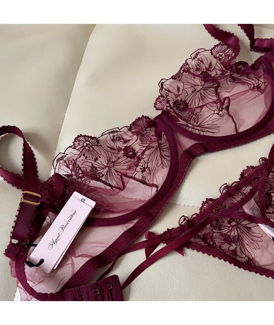 AGENT PROVOCATEUR Бордовый комплекты, фото 7