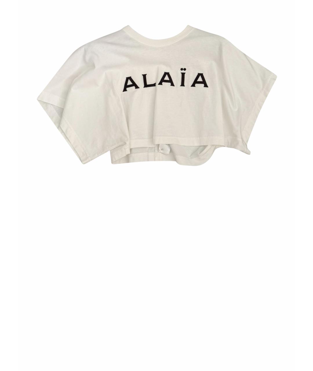 ALAIA Белая футболка, фото 1