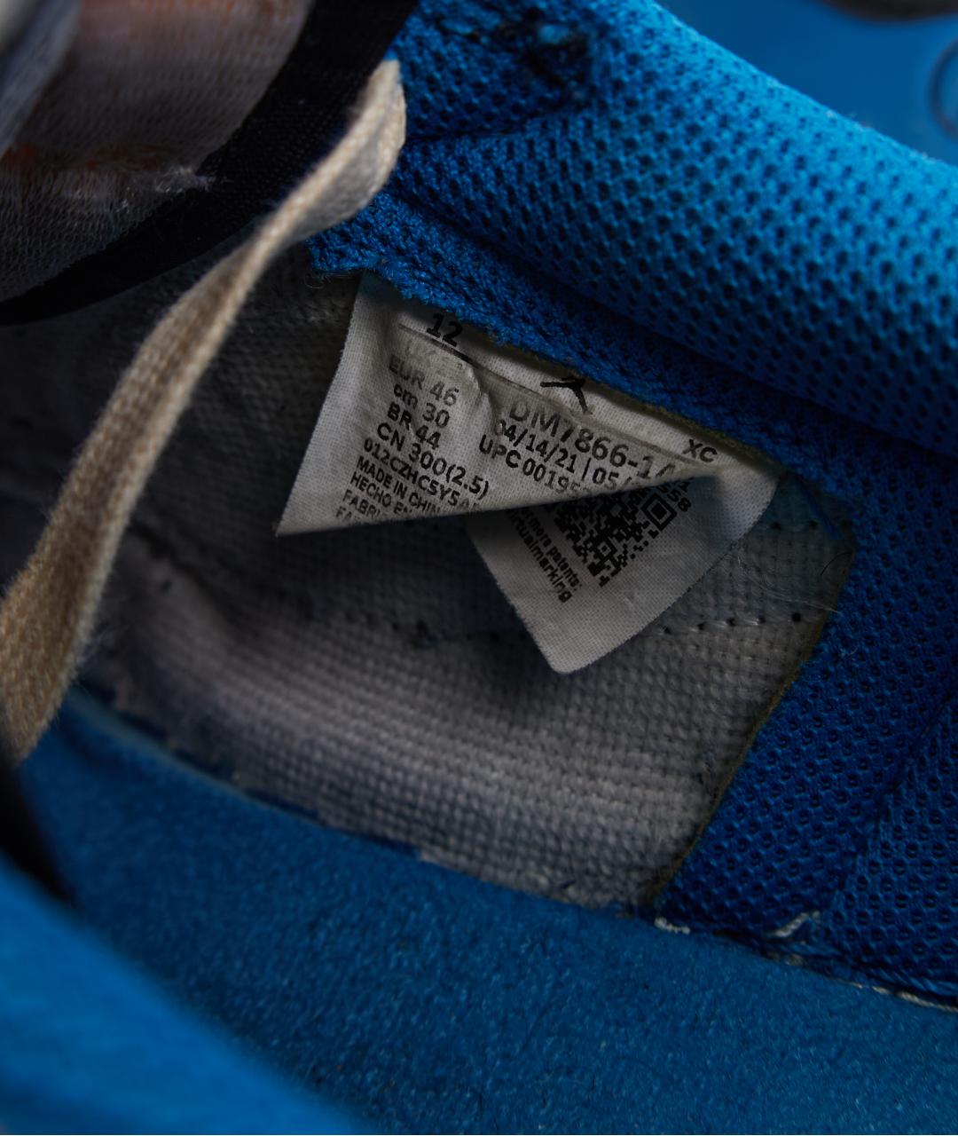 NIKE Белые кожаные низкие кроссовки / кеды, фото 7