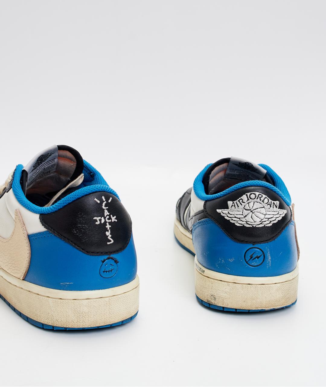 NIKE Белые кожаные низкие кроссовки / кеды, фото 6