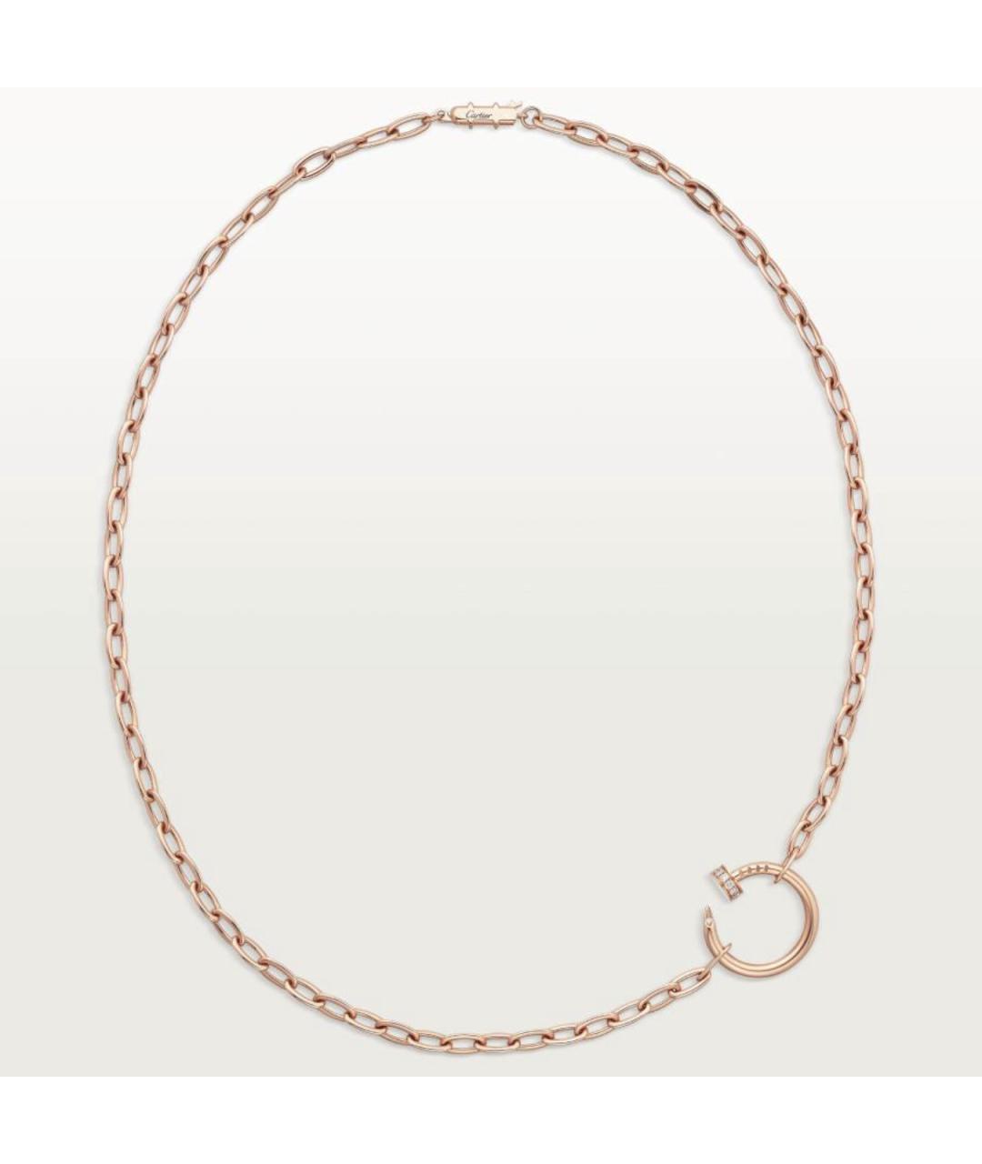 CARTIER Золотое колье из розового золота, фото 5