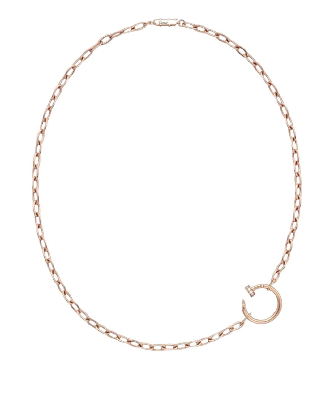 CARTIER Золотое колье из розового золота, фото 1