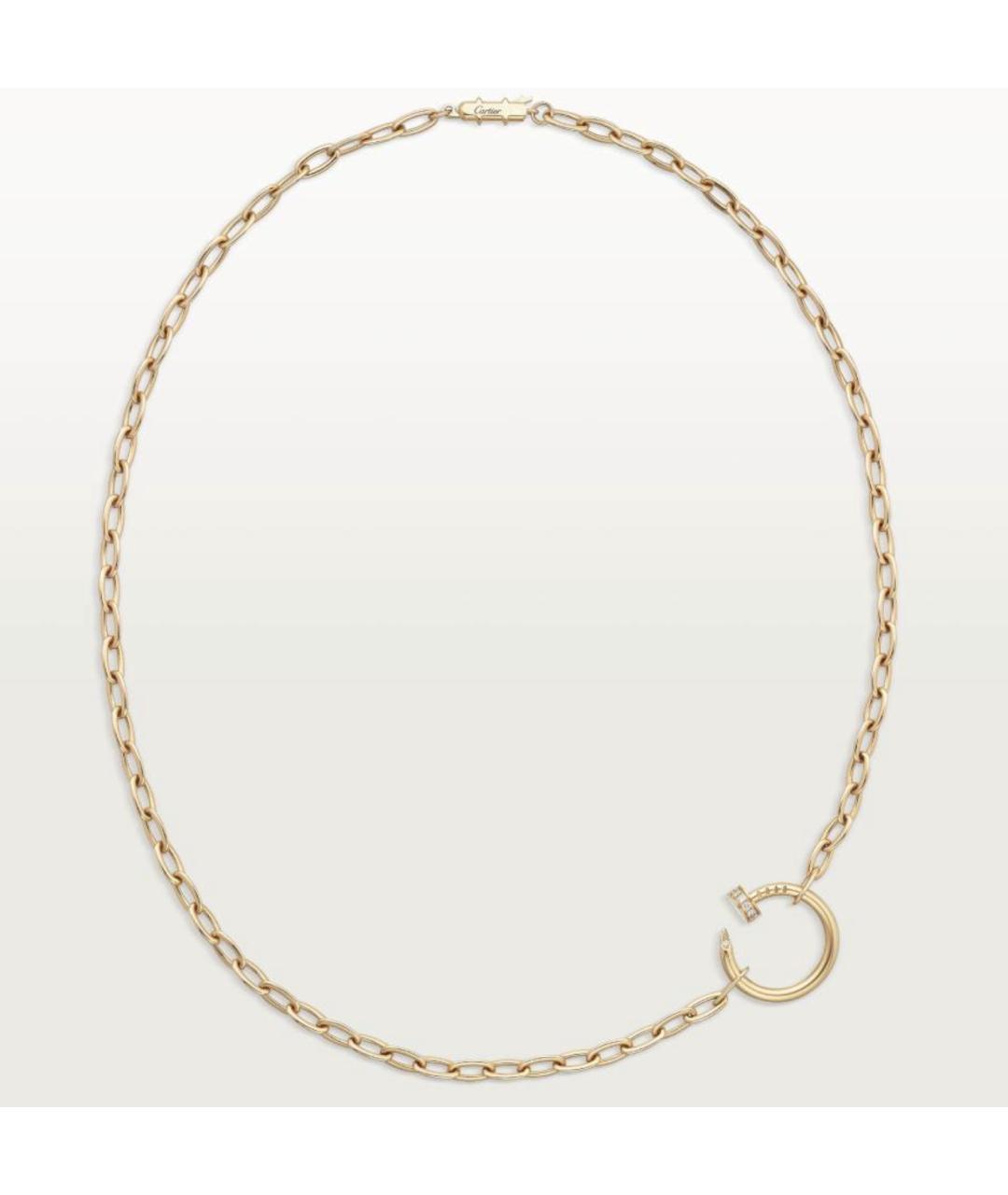 CARTIER Золотое колье из желтого золота, фото 5