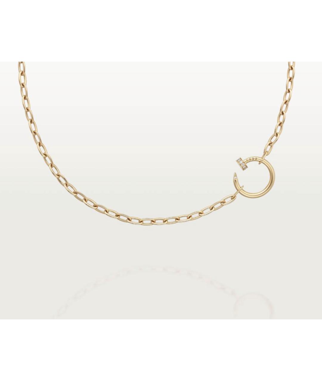 CARTIER Золотое колье из желтого золота, фото 3