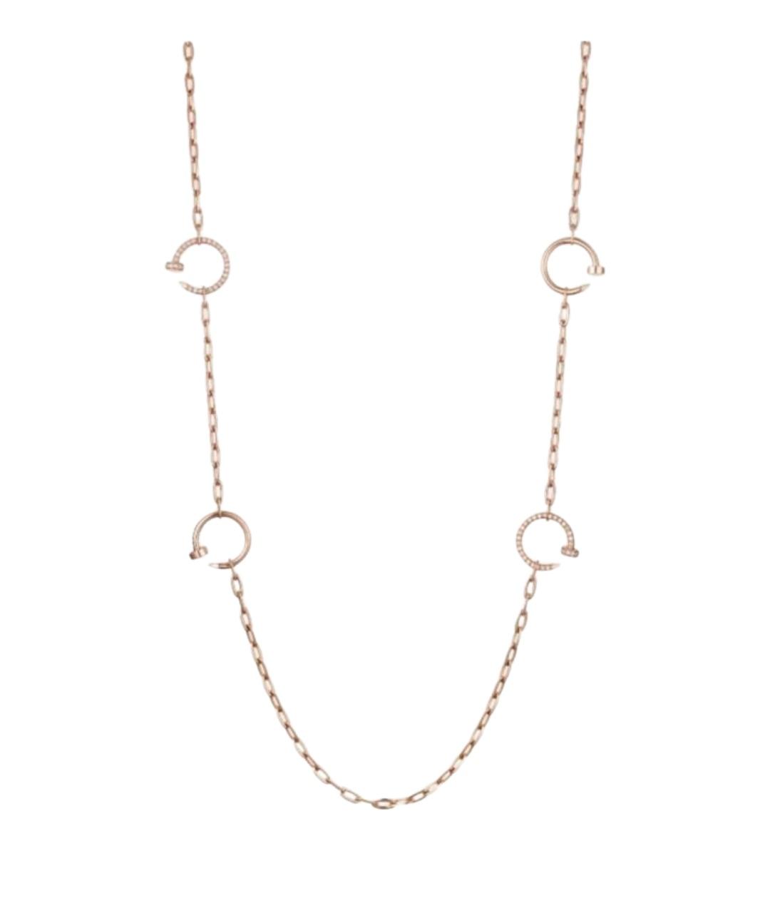 CARTIER Золотое колье из розового золота, фото 1
