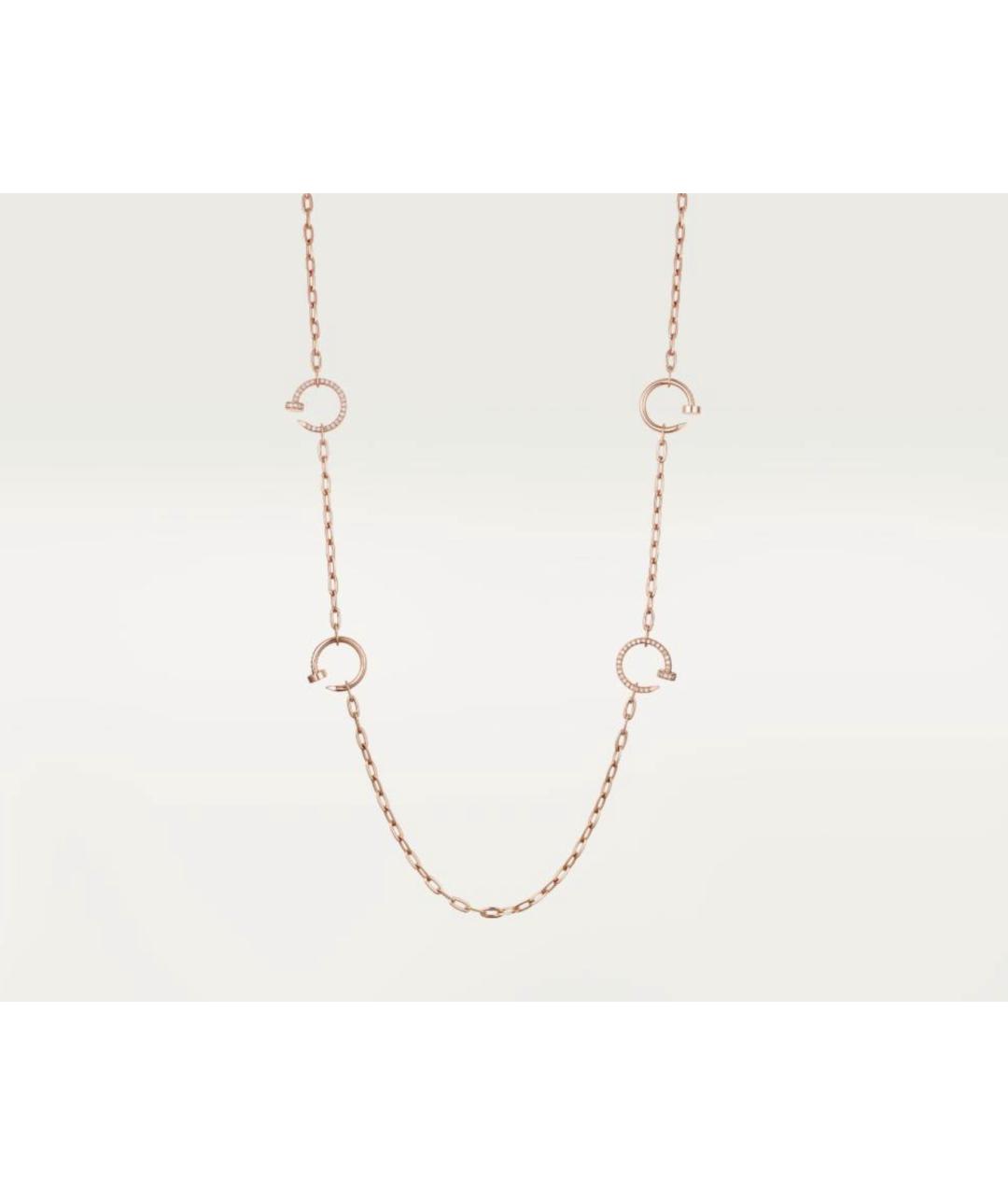 CARTIER Золотое колье из розового золота, фото 3
