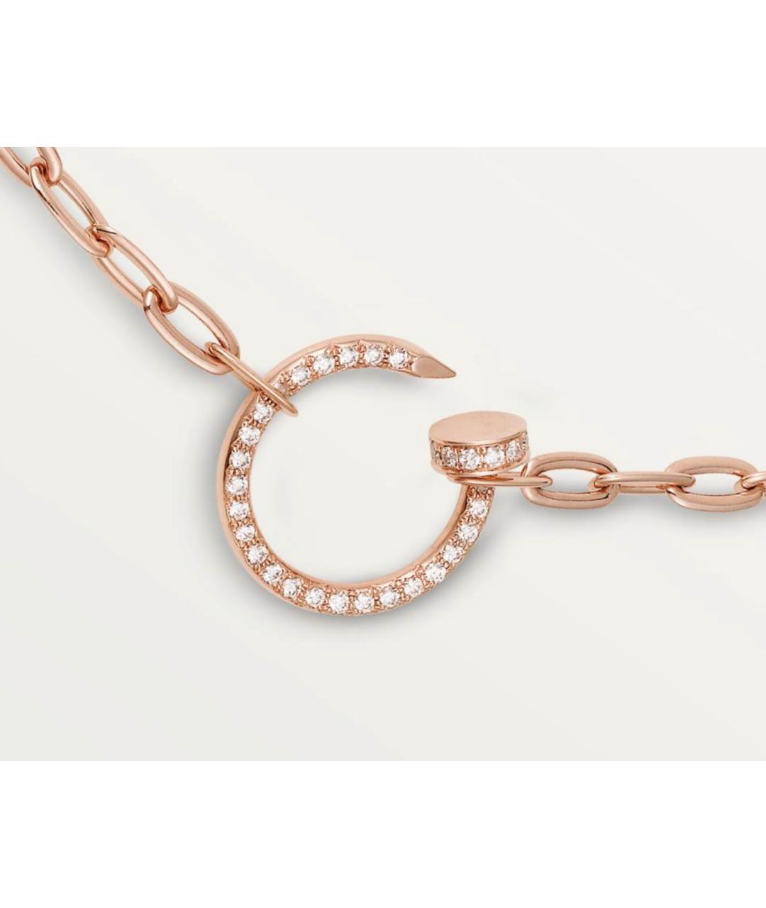 CARTIER Золотое колье из розового золота, фото 2