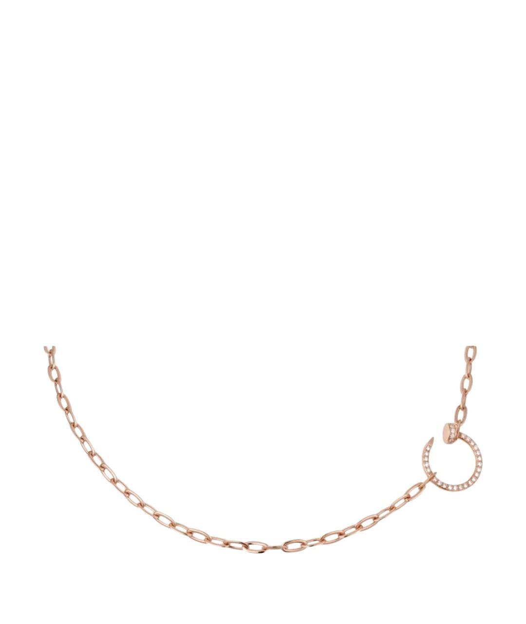 CARTIER Золотое колье из розового золота, фото 1