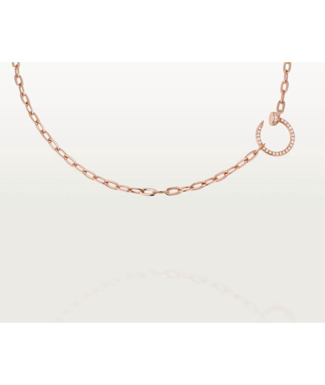 CARTIER Золотое колье из розового золота, фото 4
