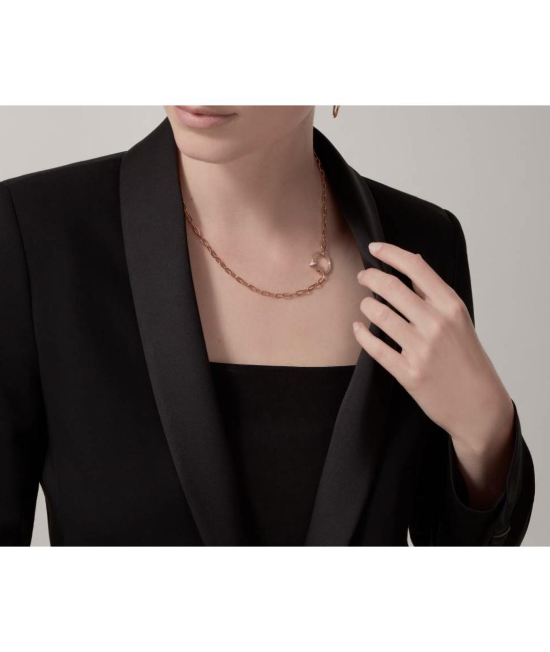 CARTIER Золотое колье из розового золота, фото 3
