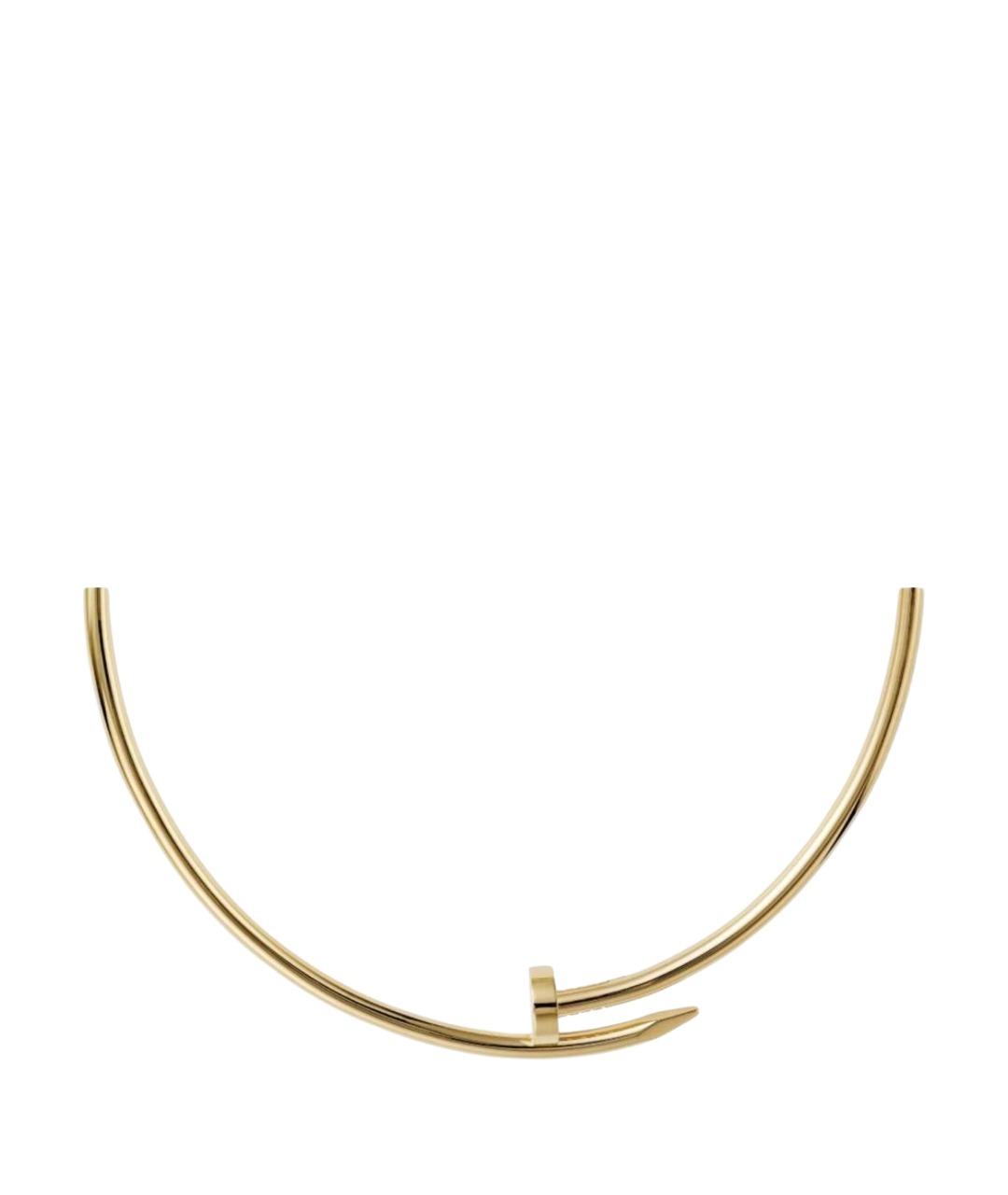 CARTIER Золотое колье из желтого золота, фото 1