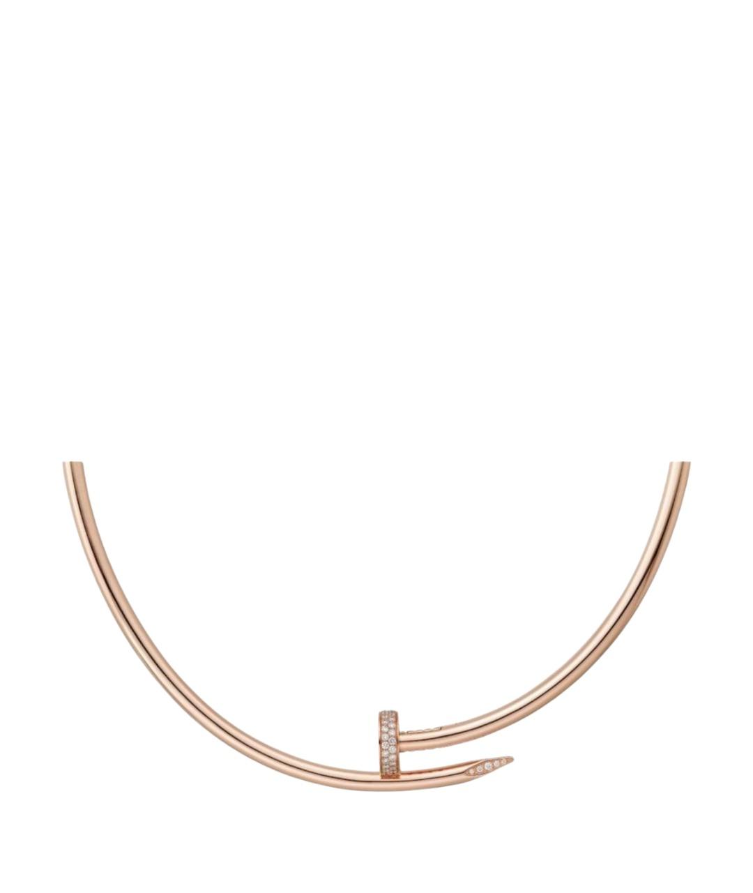 CARTIER Золотое колье из розового золота, фото 1