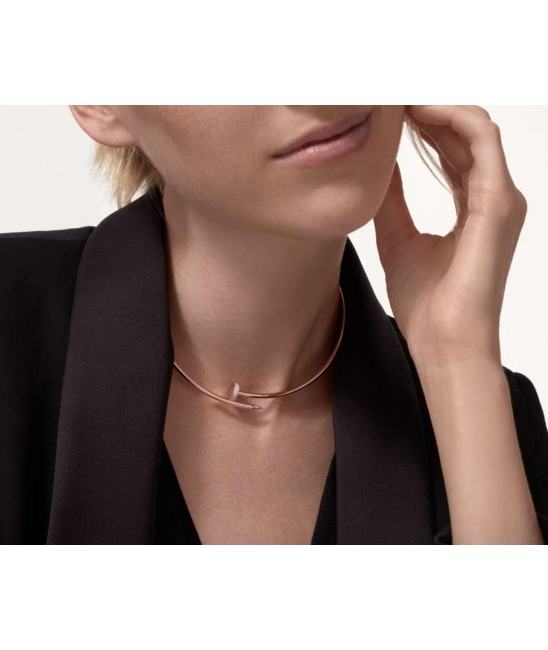 CARTIER Золотое колье из розового золота, фото 3