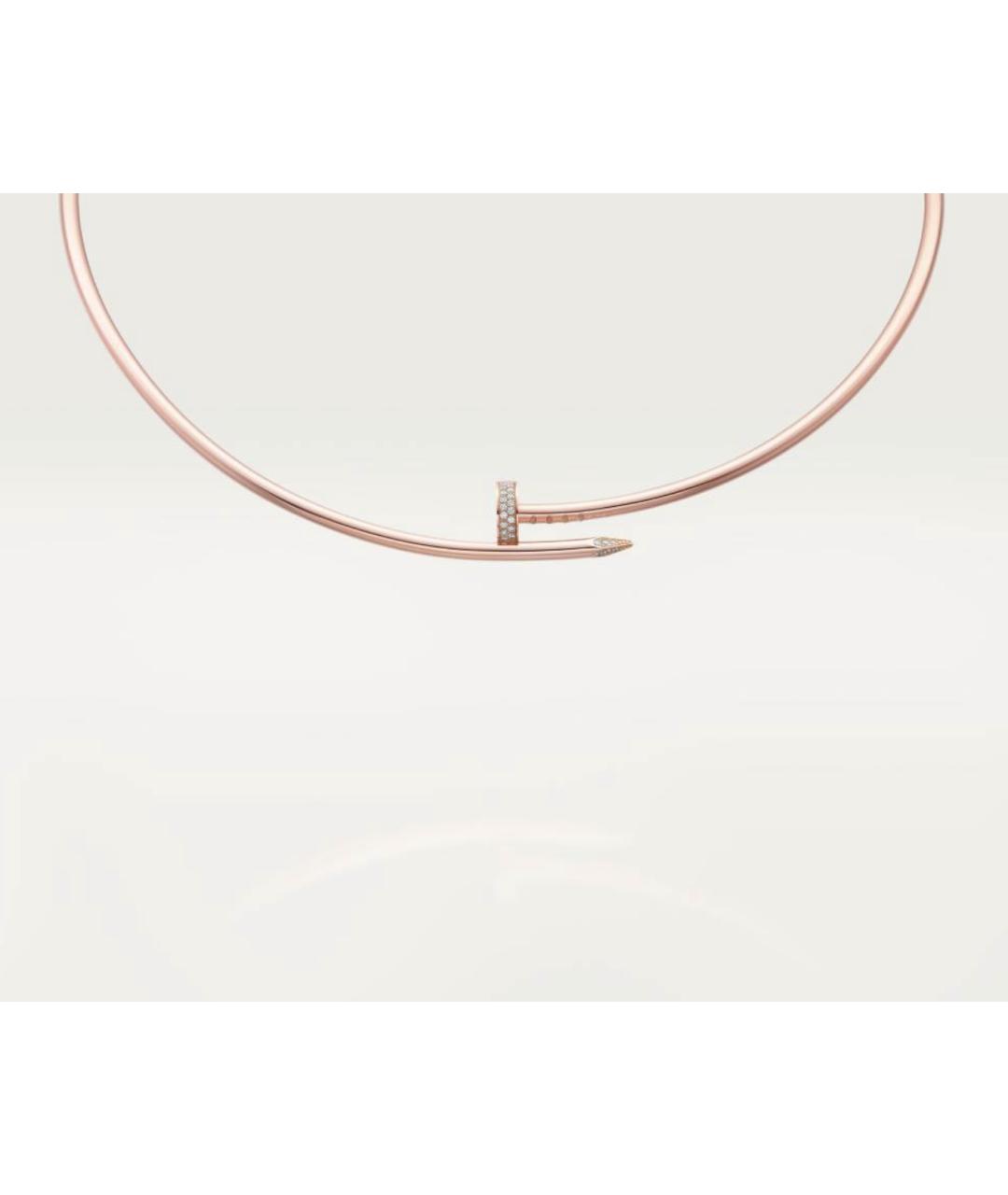 CARTIER Золотое колье из розового золота, фото 4
