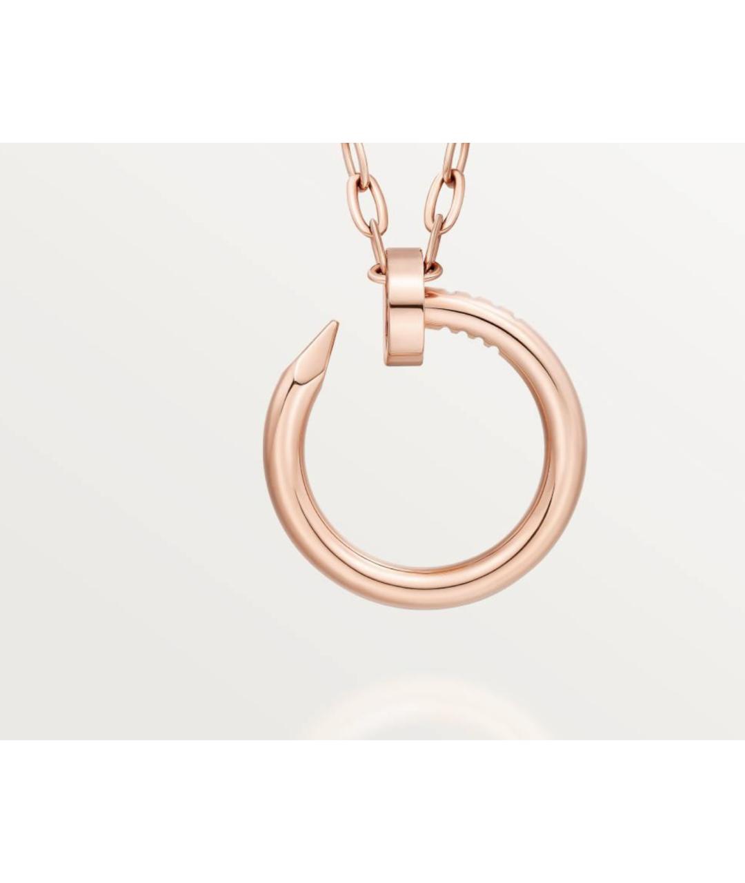 CARTIER Золотая цепочка/подвеска из розового золота, фото 2