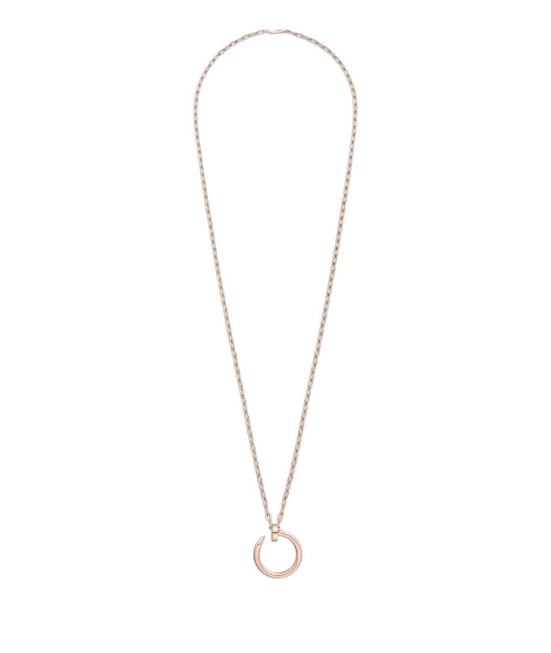 CARTIER Золотая цепочка/подвеска из розового золота, фото 1