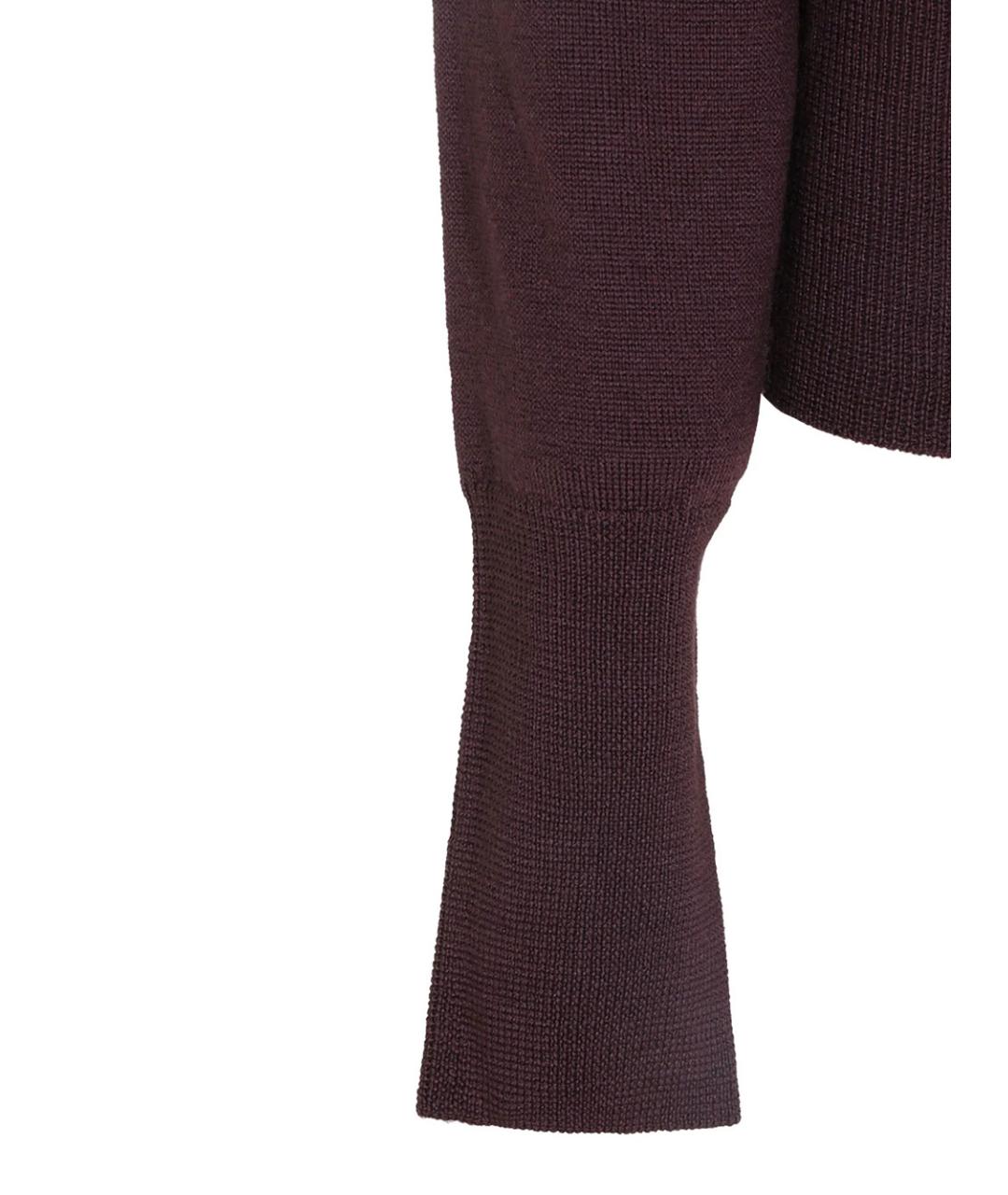VIVIENNE WESTWOOD Бордовый шерстяной кардиган, фото 3