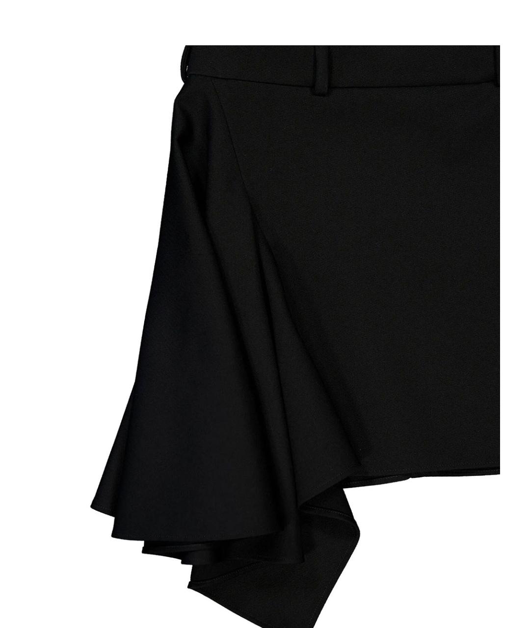 GIVENCHY Черная шерстяная юбка мини, фото 3
