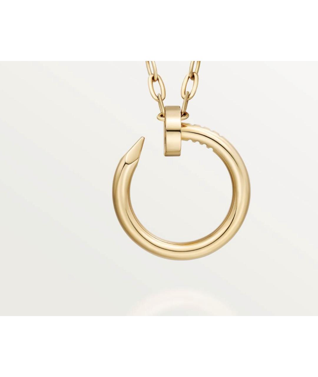 CARTIER Золотая цепочка/подвеска из желтого золота, фото 2