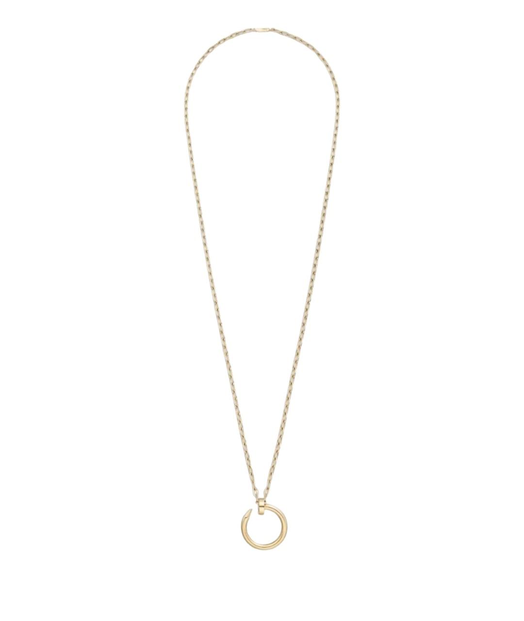 CARTIER Золотая цепочка/подвеска из желтого золота, фото 1